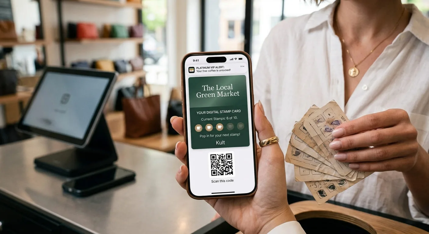 How Replacing Paper Stamp Cards With Digital Wallet Passes Increases Profitability